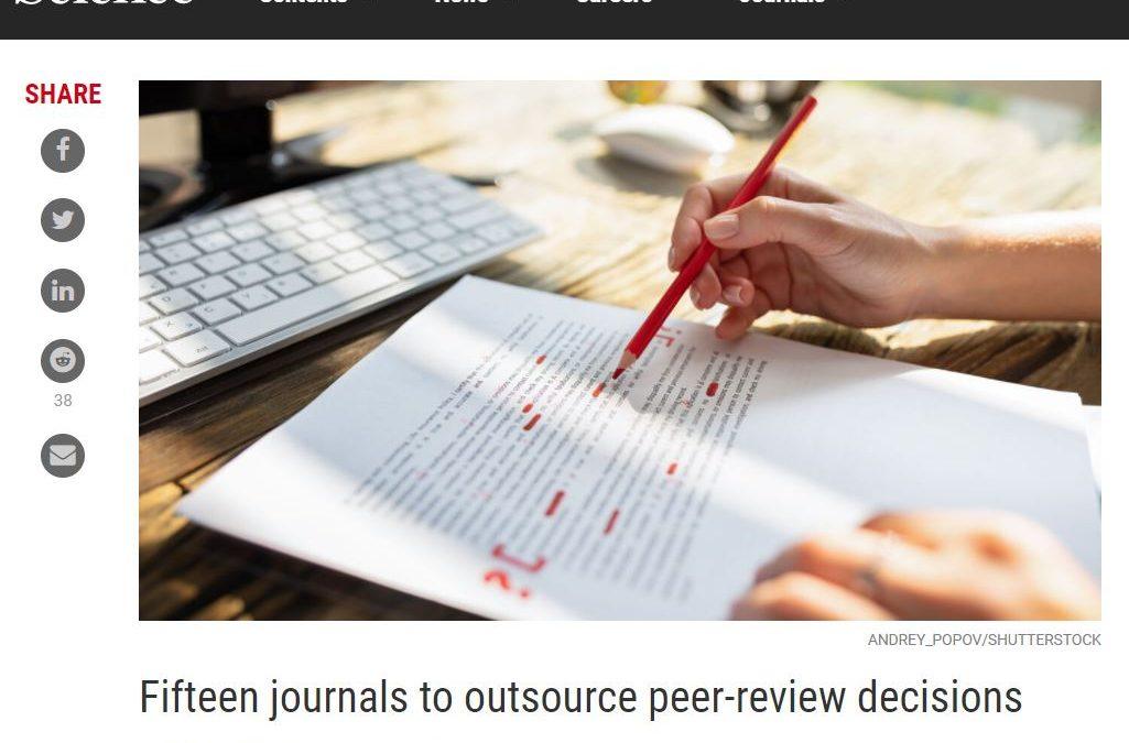 Is Outsourcing Peer Review a Killer Idea for Journals?